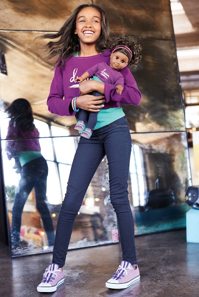 The Gabriela McBride Girl of the Year doll encourages kids to unplug and create.