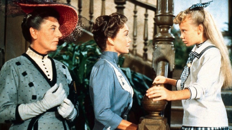 The movie really is a square-off between two single-minded females: Aunt Polly and Pollyanna.