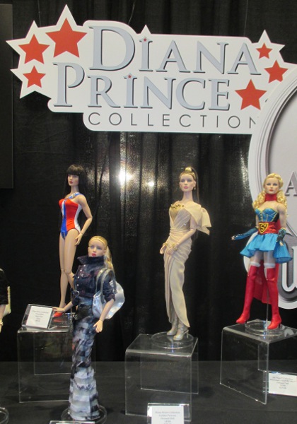Robert Tonner’s Diana Prince (aka Wonder Woman) collection, at Toy Fair 2015.