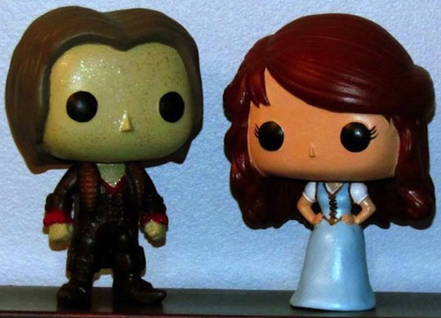 The House of Mouse Designs does a makeover of the Gold and Belle Funko dolls.