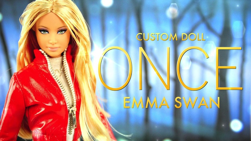 My Froggy Stuff Emma Swan custom doll.