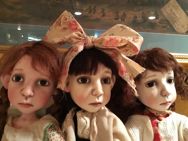 Lowe's BJDs inspired by Depression-era photos of children.