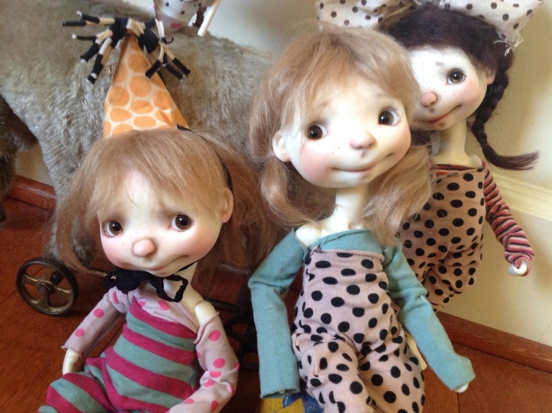 Glee dolls by Connie Lowe