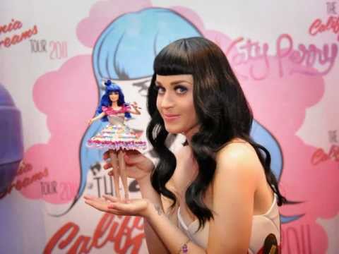 Katy Perry and her Mattel Mini Me.