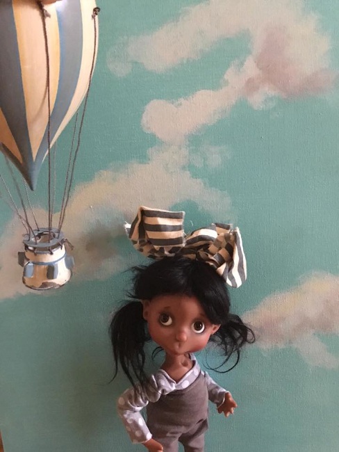 Lowe's Lizzie BJD inspired this smaller Lizbet version
