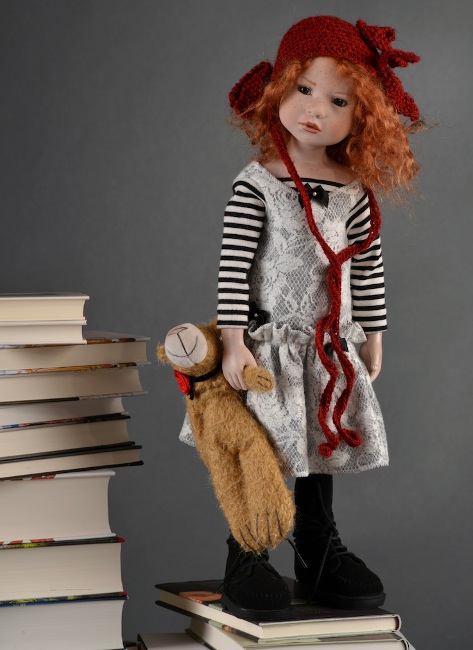 Leonida and her doll