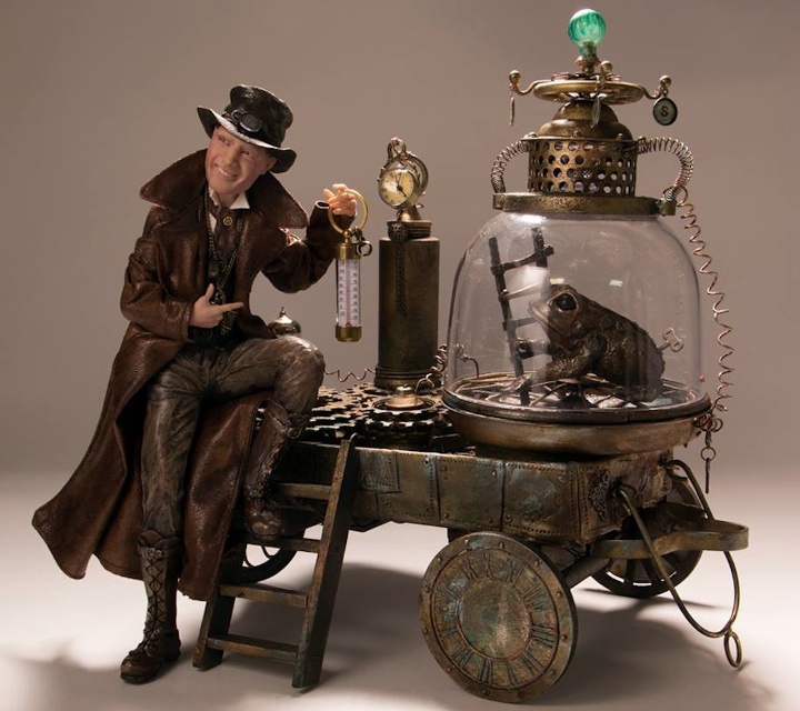 The Weatherman, purveyor of SteamPunk magic and science