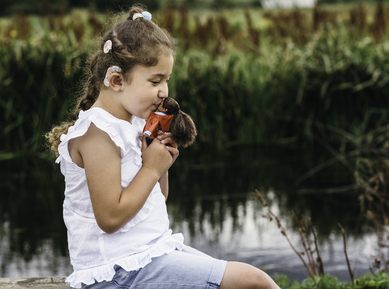 Doll with a difference makes a difference in this girl’s life.