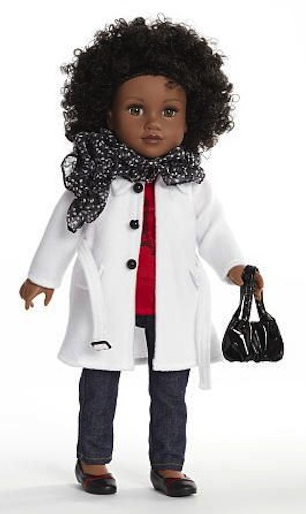 Will this Journey Girl be re-created as Princess Meghan? Trench coat is right!