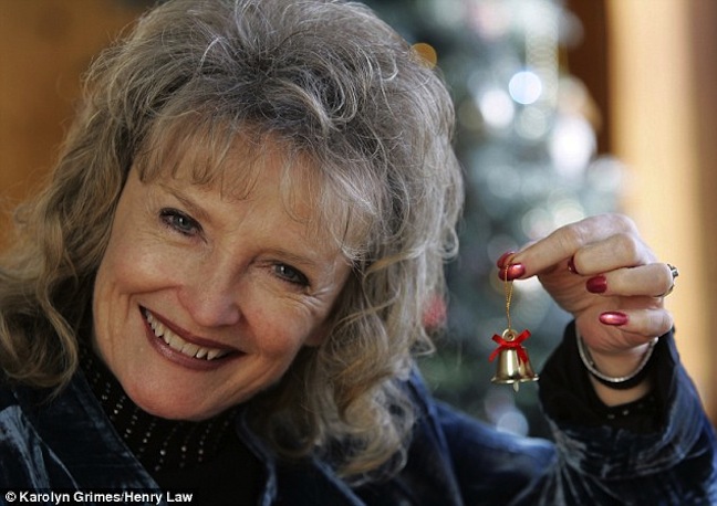 Karolyn Grimes in recent days. © Karolyn Grimes/Henry Law