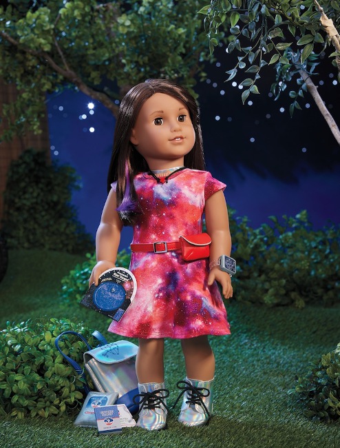 Luciana and some of her accessories