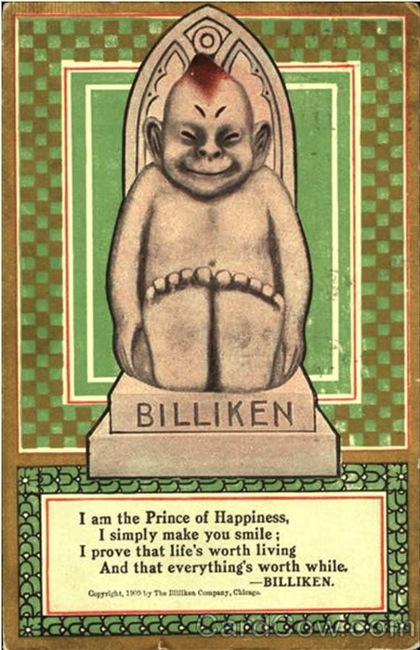 A Billiken poster