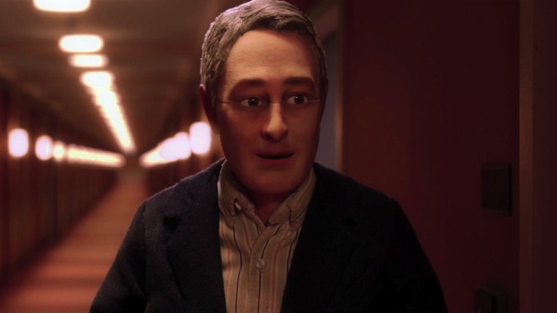 Michael is lost, adrift in an endless corridor of same-looking rooms and doors.