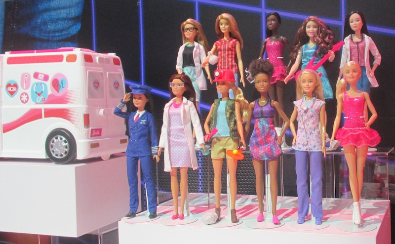 A glimpse at Barbie’s different occupations at Mattel