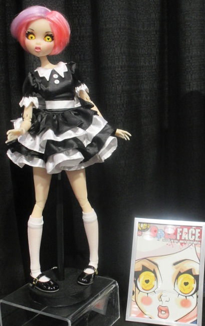 Resulting from a science mishap, DollFace is a living BJD witch-hunter who prowls Boston!