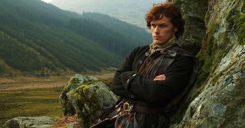Jamie Fraser is soon to be a portrait doll. Photo courtesy of STARZ multimedia archive
