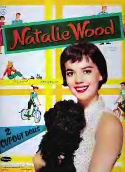 1957 Natalie Wood as paper doll