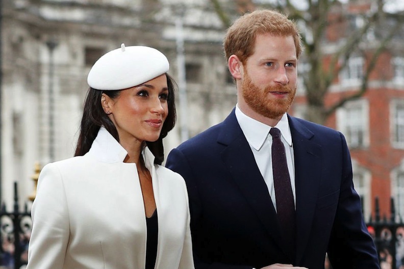 Meghan and Harry in March 2018