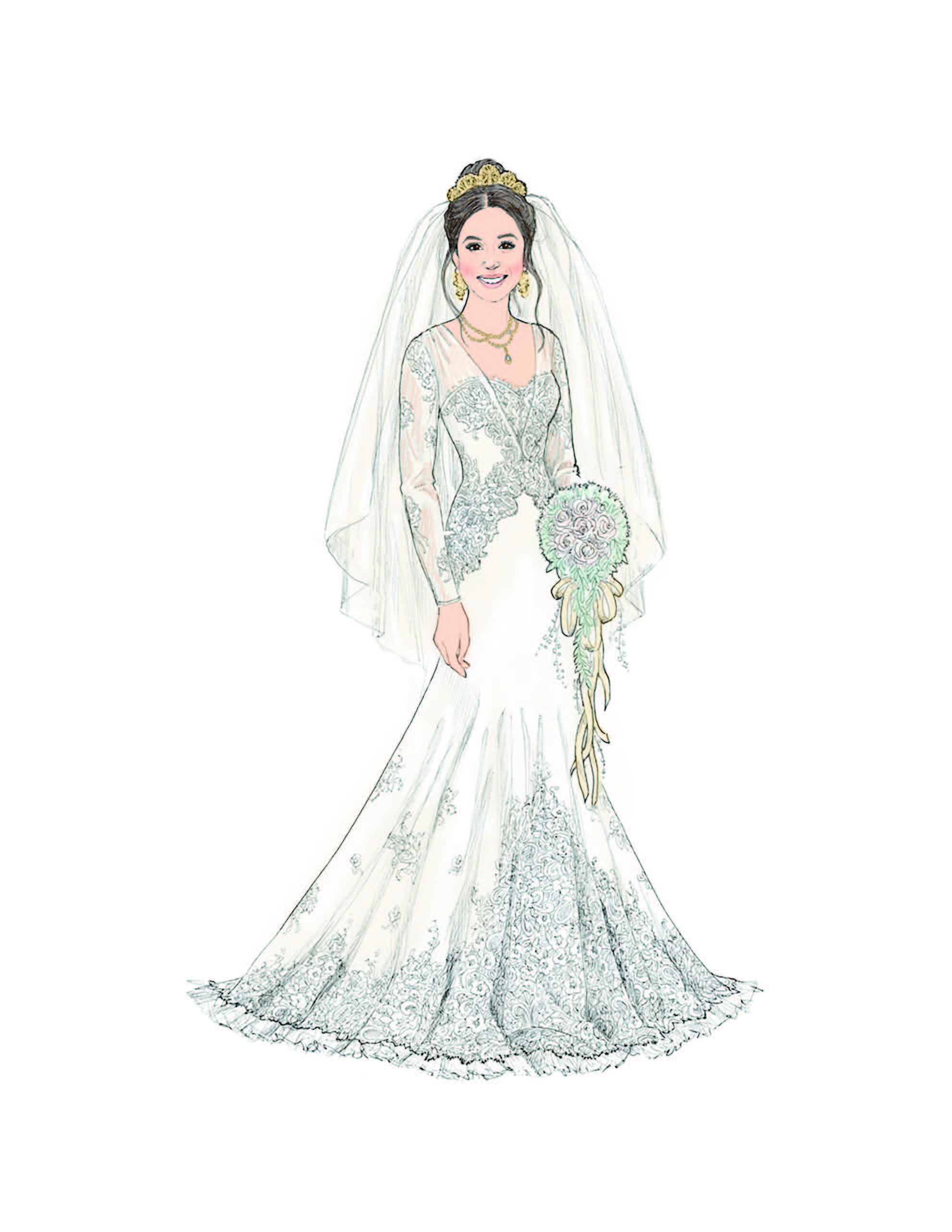 Meghan Illustration by Ashton-Drake