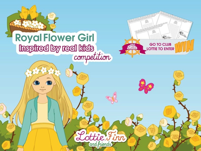 Royal Flower Girl Lottie Doll 2018