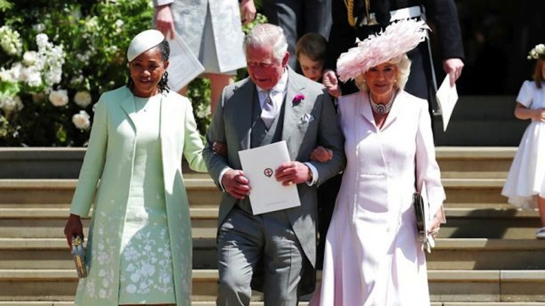 The in-laws, Markle's mom and Prince Charles and Camilla Parker Bowles