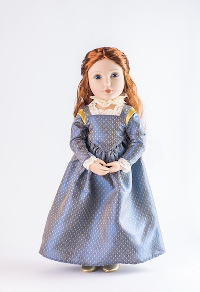 Elizabethan Era Elinor doll from A Girl for All Time