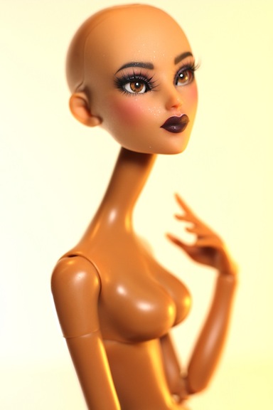 Kadira Tan Open Eye Painted Doll