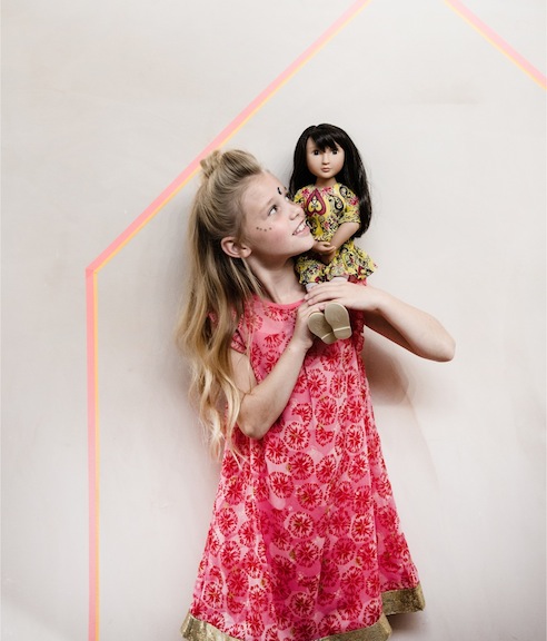 A Girl for All Time girl and doll