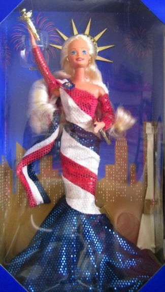 FAO Schwarz Barbie as Statue of Liberty