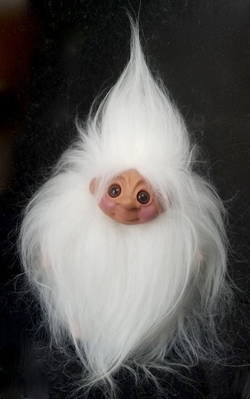 Whimsical Hairy Troll