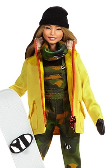 Chloe Kim Shero doll