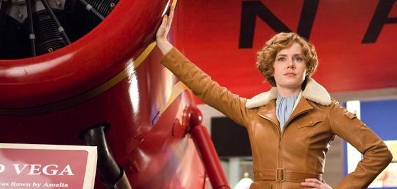 Amy Adams as Amelia Earhart
