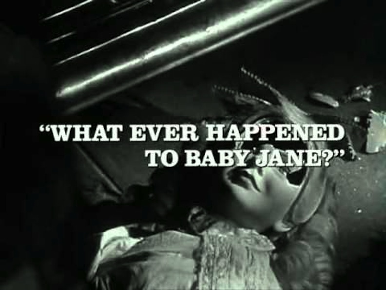 Title sequence of "What Ever Happened to Baby Jane?"