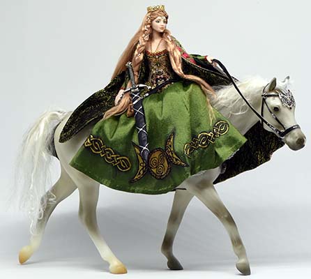 Rhiannon, Celtic Goddess by Anna Maryina