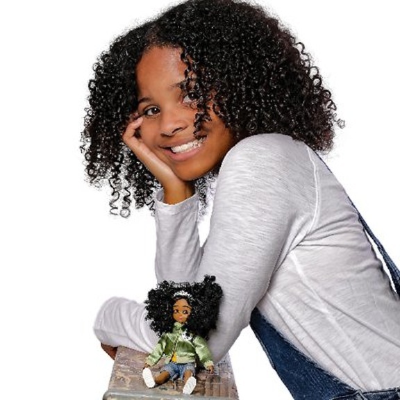 Mari Copeny and her Lottie Doll version