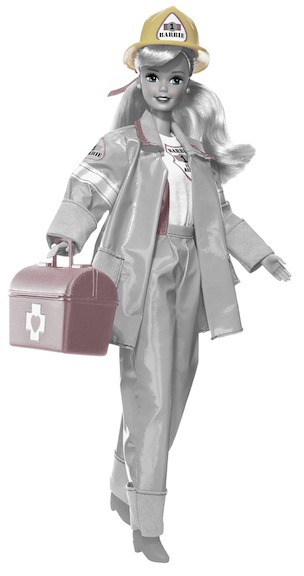 1995 Barbie Firefighter
