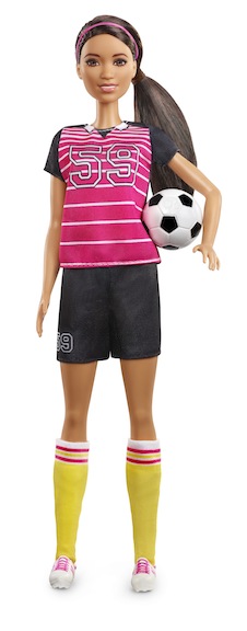 2019 Soccer Player Barbie