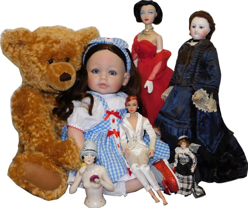 gigi's dolls and sherry's teddy bears