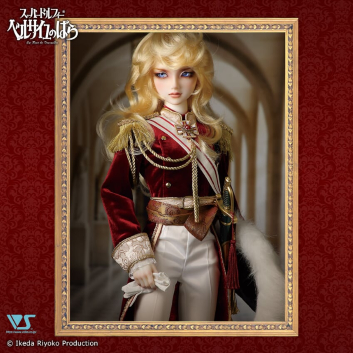 Volks' Super Dollfie Lady Oscar, Colonel de la Garde Royale © Ikeda Riyoko Production 「創作造形©ボークス・造形村」 © 1998-2019 VOLKS INC. All rights are reserved.