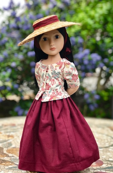 New hat jacket skirt for Lydia