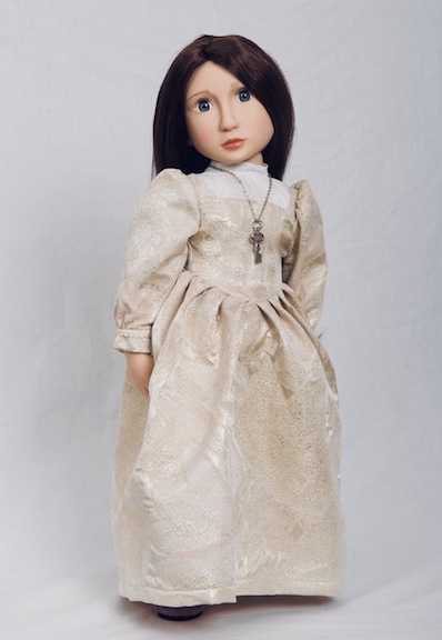 Matilda Gold Court dress