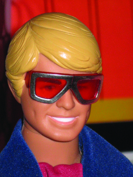Disco was hot in the late 1970s, and Ken danced his way into the scene with glasses that fit into slots on his temples.